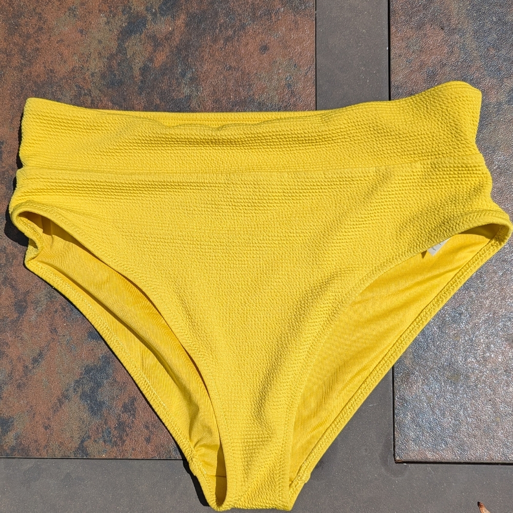 Old Navy Mustard Bikini Bottoms